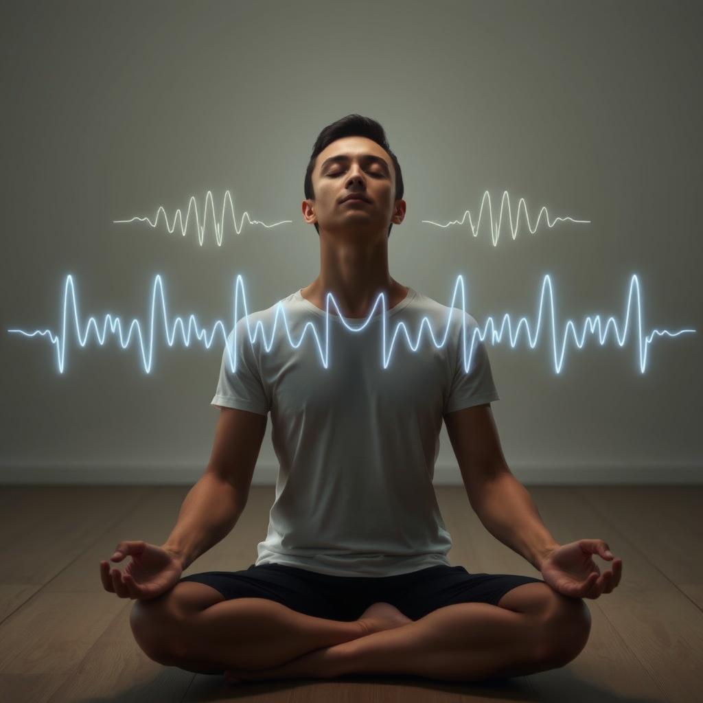 Pessoa praticando meditação mindfulness para combater obesidade cerebral